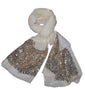 Sequins Beige Scarf