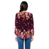 Silk Janessa Sangria Top tolani