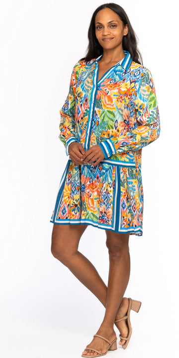 Hatty Peacock Dress