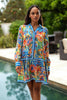 Hatty Peacock Dress