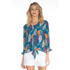 Silk Kimberly Feathers Top tolani
