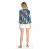 Silk Kimberly Feathers Top tolani