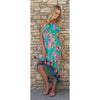 Silk Victoria Floral Dress tolani