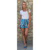 Silk Chelsea Birds Shorts tolani