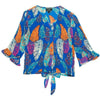 Silk Kimberly Feathers Top tolani